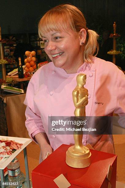 Executive Pastry Chef Wolfgang Puck Sherry Yard attends The 81st Academy Awards' Governors Ball Preview at Hollywood & Highland Center's Grand...