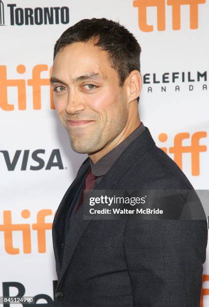 Alex Hassell attends the 'Suburbicon' premiere during the 2017 Toronto International Film Festival at Princess of Wales Theatre on September 9, 2017...