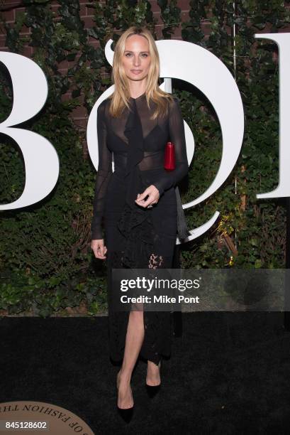 Lauren Santo Domingo attends the 2017 BoF 500 Gala at Public Hotel on September 9, 2017 in New York City.
