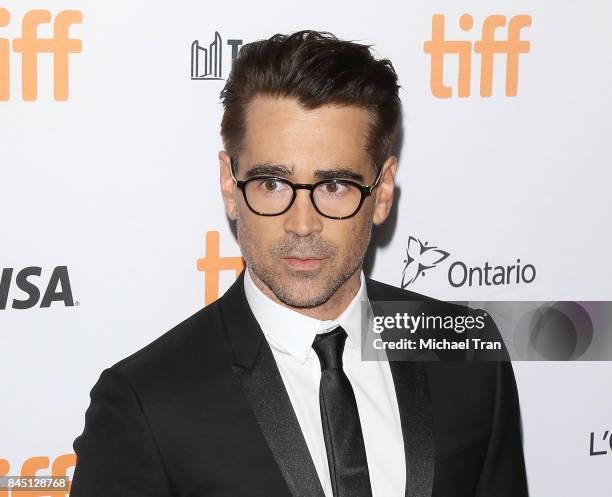 Colin Farrell arrives to the "The Killing of a Sacred Deer" premiere - 2017 TIFF - Premieres, Photo Calls and Press Conferences held on September 9,...