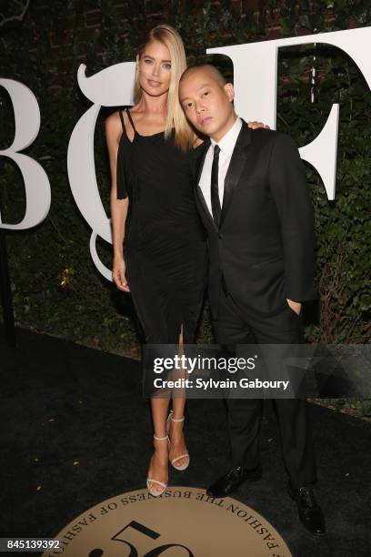 Doutzen Kroes and Jason Wu attend 2017 BoF 500 Gala at Public Hotel on September 9, 2017 in New York City.