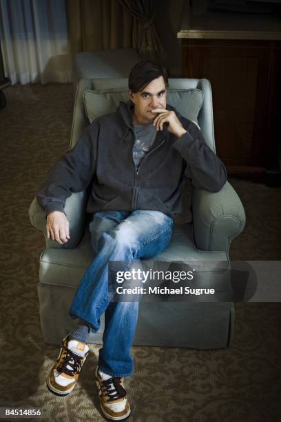 Director Gus Van Sant, is photographed for the Advocate Magazine at the Ritz Carleton Hotel.