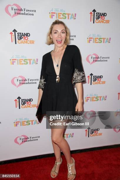 Chantelle Albers attends the Farrah Fawcett Foundation's "Tex-Mex Fiesta" Honoring Stand Up To Cancer at Wallis Annenberg Center for the Performing...