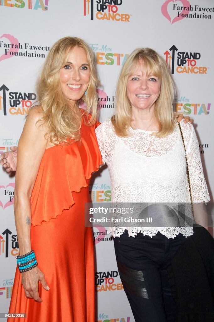 Alana Stewart attends the Cheryl Tiegs attend the Farrah Fawcett