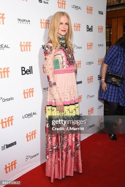 Nicole Kidman attends 'The Killing of a Sacred Deer' premiere during the 2017 Toronto International Film Festival at The Elgin on September 9, 2017...