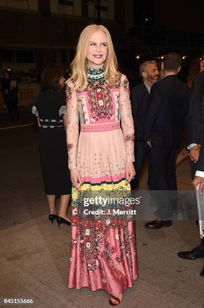 Nicole Kidman attends 'The Killing of a Sacred Deer' premiere during the 2017 Toronto International Film Festival at The Elgin on September 9, 2017...