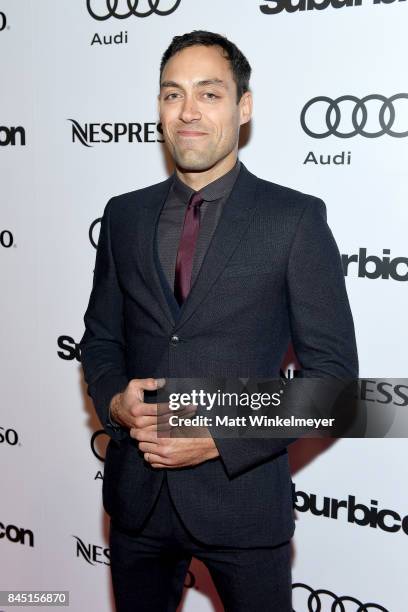 Alex Hassell attends the "Suburbicon" post premiere party hosted by Nespresso and Audi during the 2017 Toronto International Film Festival held at...