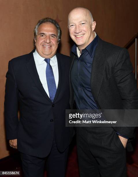 Chairman/CEO of Paramount Pictures Jim Gianopulos and Bryan Lourd attend the premiere of "Suburbicon" during the 2017 Toronto International Film...