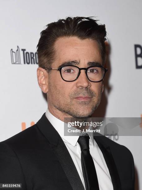 Colin Farrell attends 'The Killing of a Sacred Deer' premiere during the 2017 Toronto International Film Festival at The Elgin on September 9, 2017...