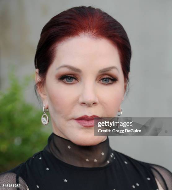 Priscilla Presley arrives at the annual Brent Shapiro Foundation For Alcohol and Drug Prevention Summer Spectacular at a Private Residence on...