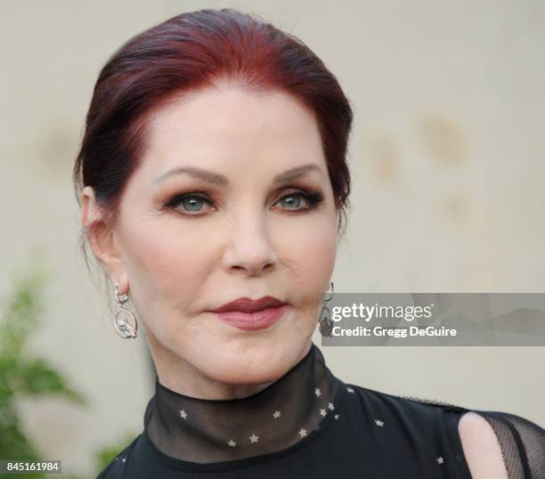 Priscilla Presley arrives at the annual Brent Shapiro Foundation For Alcohol and Drug Prevention Summer Spectacular at a Private Residence on...