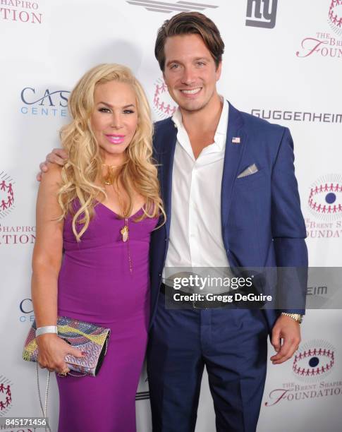 Adrienne Maloof and Jacob Busch arrive at the annual Brent Shapiro Foundation For Alcohol and Drug Prevention Summer Spectacular at a Private...