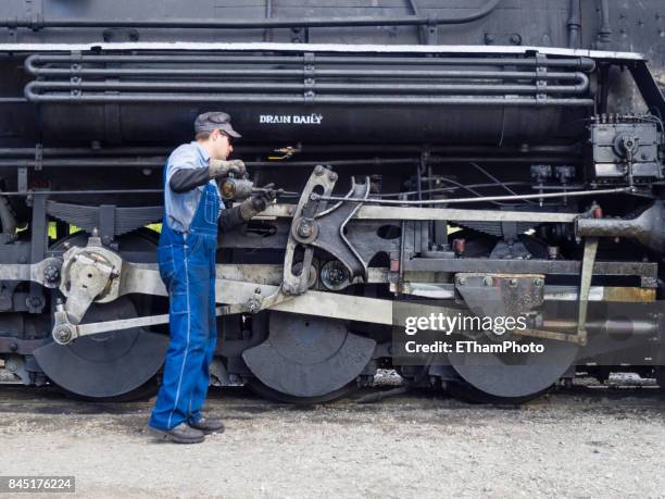 durango and silverton narrow gauge railroad - railroad conductor stock pictures, royalty-free photos & images