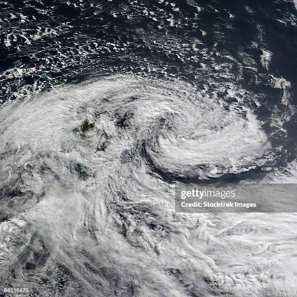 a storm over new zealand. - cyclone stock pictures, royalty-free photos & images