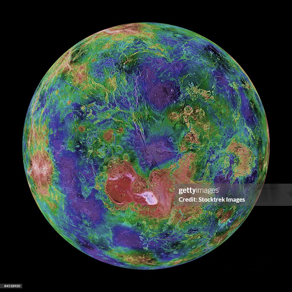 Venus Centered On The North Pole High-Res Stock Photo Getty Images