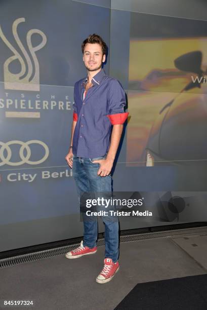 Michael Glantschnig attends the Audi 'Deutscher Schauspielerpreis' Warm-Up-Brunch at Audi City Berlin on September 9, 2017 in Berlin, Germany.