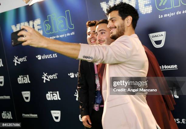 Reik attends during the Vive Dial festival photocall on September 9, 2017 in Madrid, Spain.