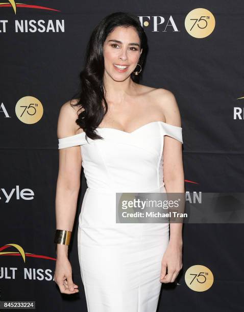 Sarah Silverman attends the HFPA & InStyle Annual Celebration of 2017 Toronto International Film Festival held at Windsor Arms Hotel on September 9,...