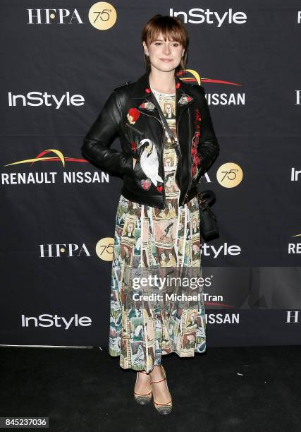 Jessie Buckley attends the HFPA & InStyle Annual Celebration of 2017 Toronto International Film Festival held at Windsor Arms Hotel on September 9,...