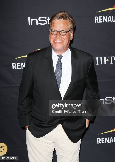 Aaron Sorkin attends the HFPA & InStyle Annual Celebration of 2017 Toronto International Film Festival held at Windsor Arms Hotel on September 9,...