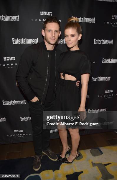 Actors Jamie Bell and Kate Mara attend Entertainment Weekly's Must List Party during the Toronto International Film Festival 2017 at the Thompson...