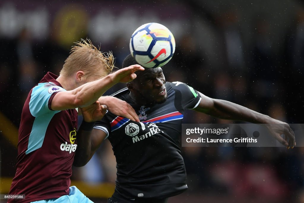 Burnley v Crystal Palace - Premier League