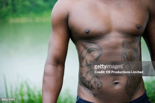 390 Stomach Tattoos For Men Photos and Premium High Res Pictures - Getty  Images
