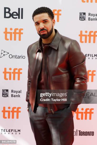 Drake attends the premiere of "The Carter Effect" during the 2017 Toronto International Film Festival at Princess of Wales Theatre on September 9,...