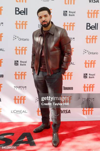 Drake attends the premiere of "The Carter Effect" during the 2017 Toronto International Film Festival at Princess of Wales Theatre on September 9,...
