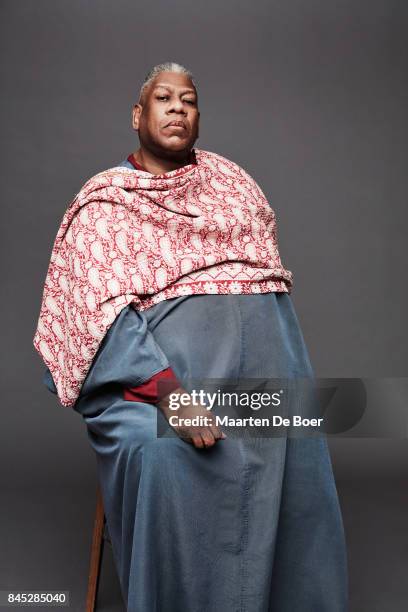 André Leon Talley from the film "The Gospel According to Andre" poses for a portrait during the 2017 Toronto International Film Festival at...