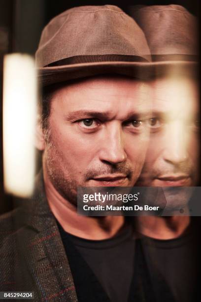 Vincent Perez from the film "Hochelaga, Terre des Âmes " pose for a portrait during the 2017 Toronto International Film Festival at Intercontinental...