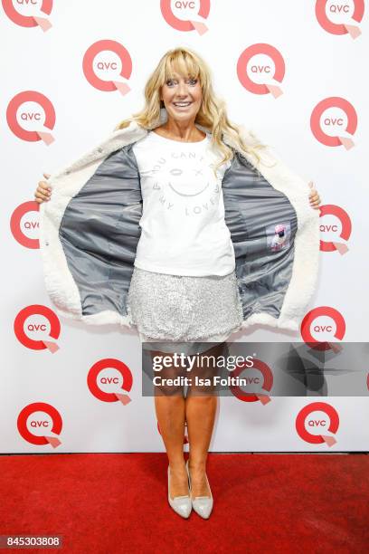 Presenter Angie Herzog attends a QVC event during the Vogue Fashion's Night Out on September 8, 2017 in duesseldorf, Germany.