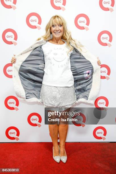 Presenter Angie Herzog attends a QVC event during the Vogue Fashion's Night Out on September 8, 2017 in duesseldorf, Germany.