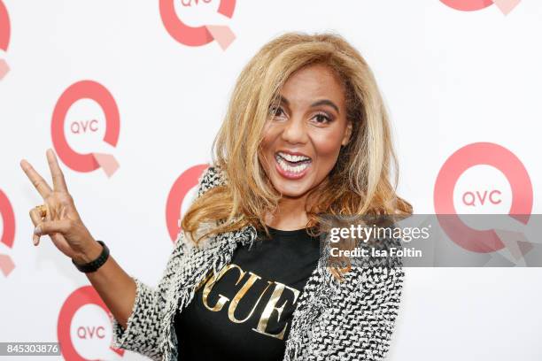 Presenter Hadiya Hohmann attends a QVC event during the Vogue Fashion's Night Out on September 8, 2017 in duesseldorf, Germany.