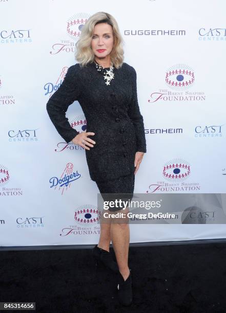 Donna Mills arrives at the annual Brent Shapiro Foundation For Alcohol and Drug Prevention Summer Spectacular at a Private Residence on September 9,...