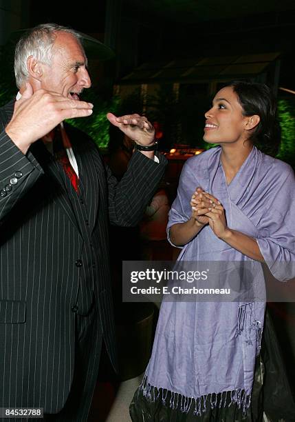 Dietrich Mateschitz, Red Bull and Rosario Dawson