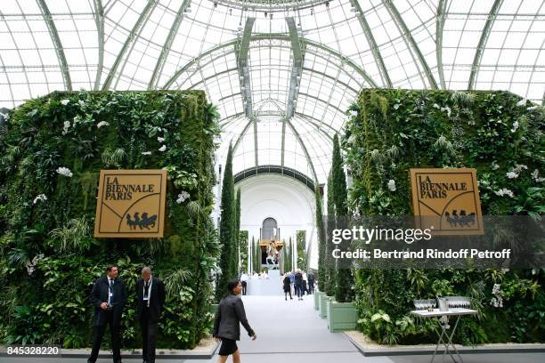 Illustration view during the Biennale des Antiquaires 2017 : Pre-Opening at Grand Palais on September 10, 2017 in Paris, France.