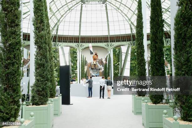 Illustration view during the Biennale des Antiquaires 2017 : Pre-Opening at Grand Palais on September 10, 2017 in Paris, France.