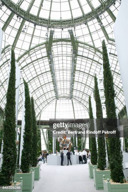 Illustration view during the Biennale des Antiquaires 2017 : Pre-Opening at Grand Palais on September 10, 2017 in Paris, France.