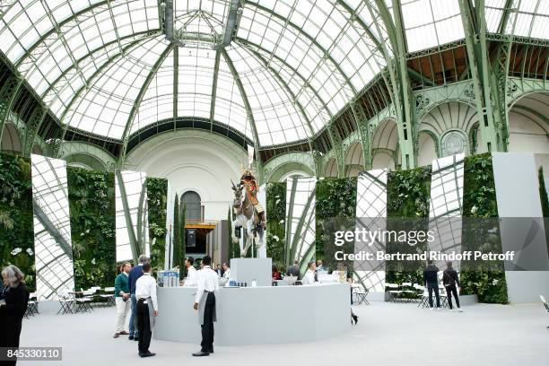 Illustration view during the Biennale des Antiquaires 2017 : Pre-Opening at Grand Palais on September 10, 2017 in Paris, France.