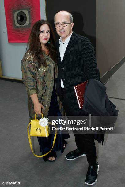 Of Sonia Rykiel, Jean-Marc Loubier and his wife Hedieh attend the Biennale des Antiquaires 2017 : Pre-Opening at Grand Palais on September 10, 2017...