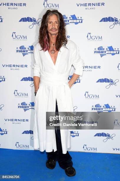 Steven Tyler attends Celebrity Fight Night on September 10, 2017 in Rome, Italy.