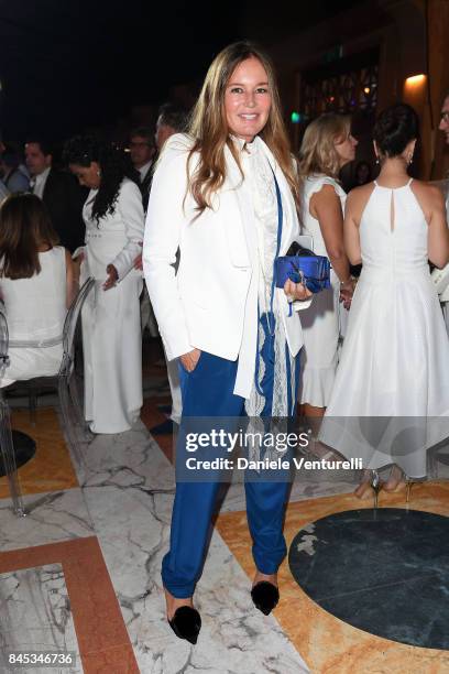 Eva Cavalli attends Celebrity Fight Night on September 10, 2017 in Rome, Italy.