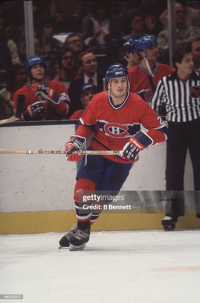 Guy Carbonneau On The Ice