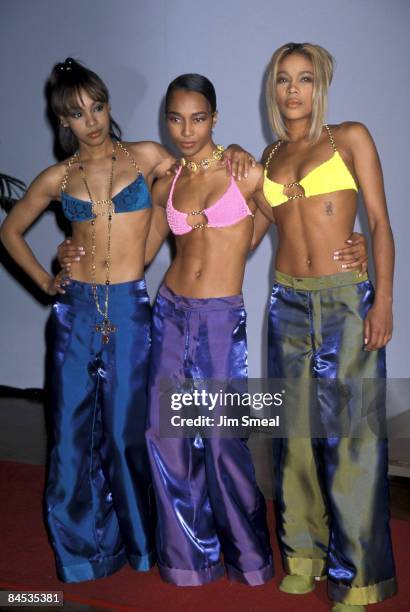 Lisa "Left Eye" Lopes, Chilli and T-Boz of TLC