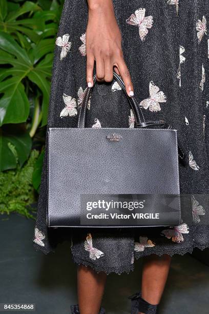 Model poses at Kate Spade Presentation Spring/Summer 2018 during New York Fashion Week on September 8, 2017 in New York City.