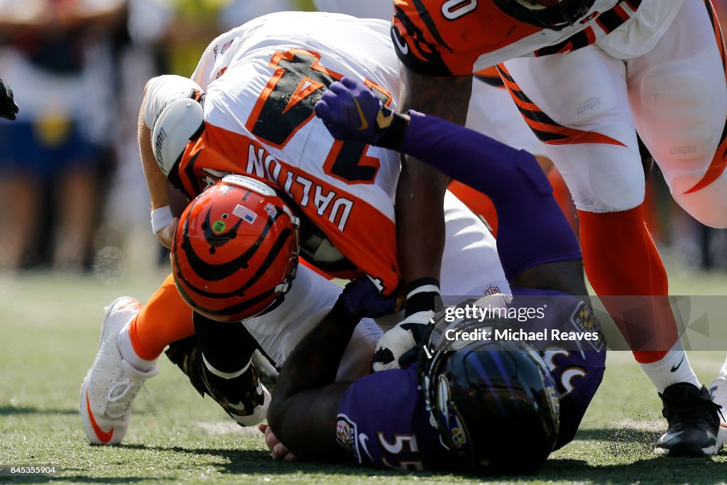 Baltimore Ravens v Cincinnati Bengals