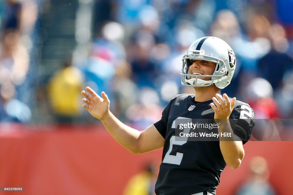 Oakland Raiders v Tennessee Titans