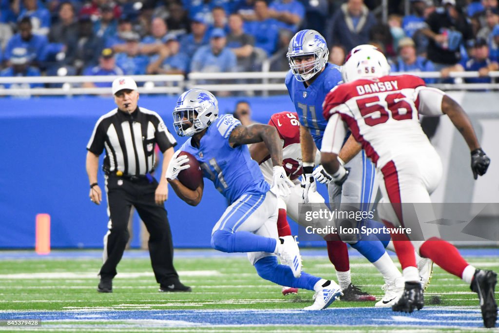 NFL: SEP 10 Cardinals at Lions