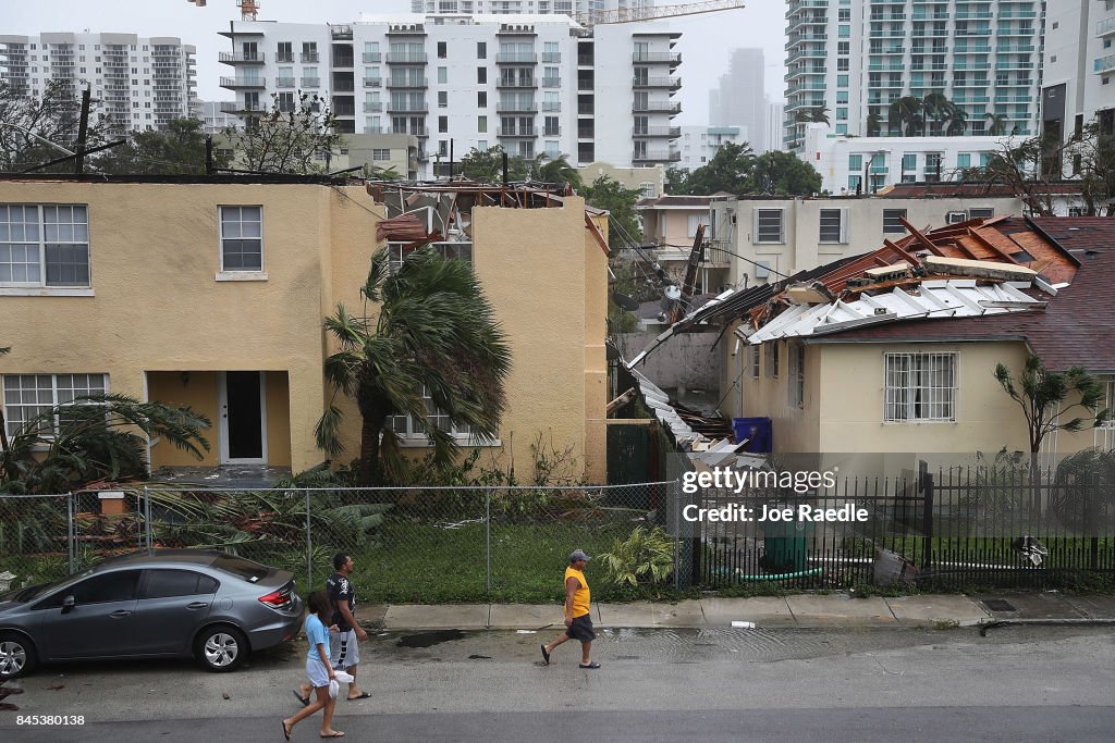 Powerful Hurricane Irma Slams Into Florida